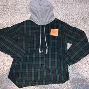 Hooded Flannel
